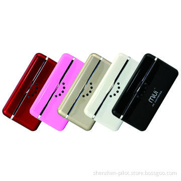 Unique design style 2,200/2,600mAh mobile power bank for smartphones